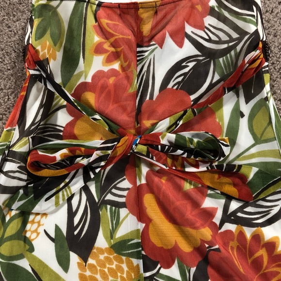 City Triangles Floral Print Mini Dress Juniors Sm. - Picture 4 of 6